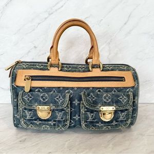 (SOLD) Louis Vuitton Denim Neo Speedy Limited Edition